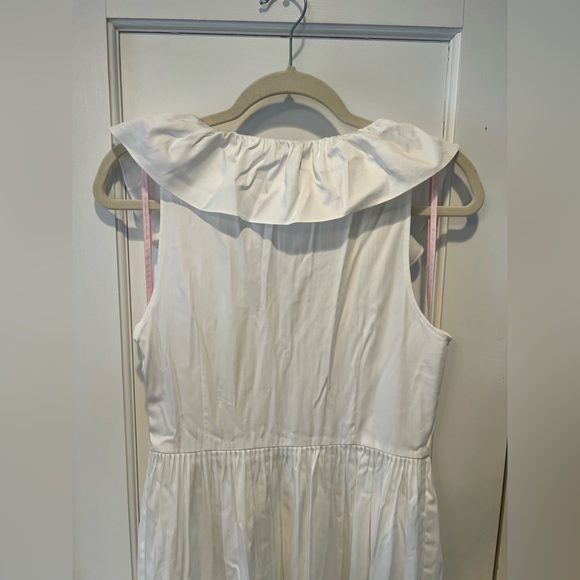 kate spade new york Ruffled Neck Poplin Dress - Picture 12 of 16